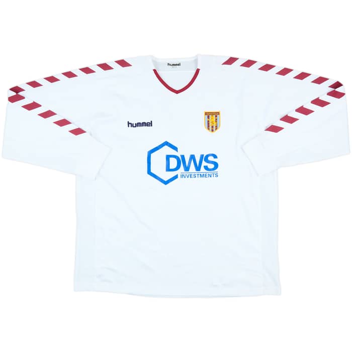 2004-05 Aston Villa Match Issue Away L/S Shirt #20