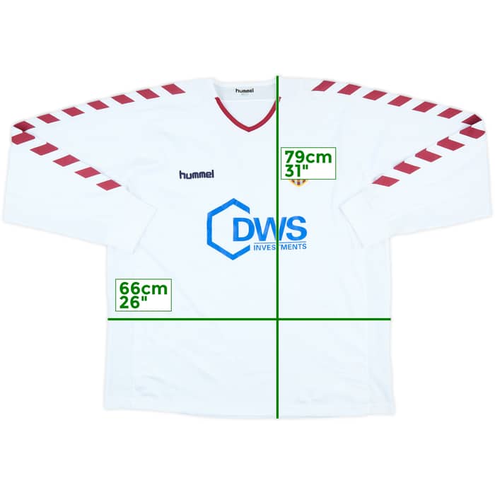 2004-05 Aston Villa Match Issue Away L/S Shirt #20