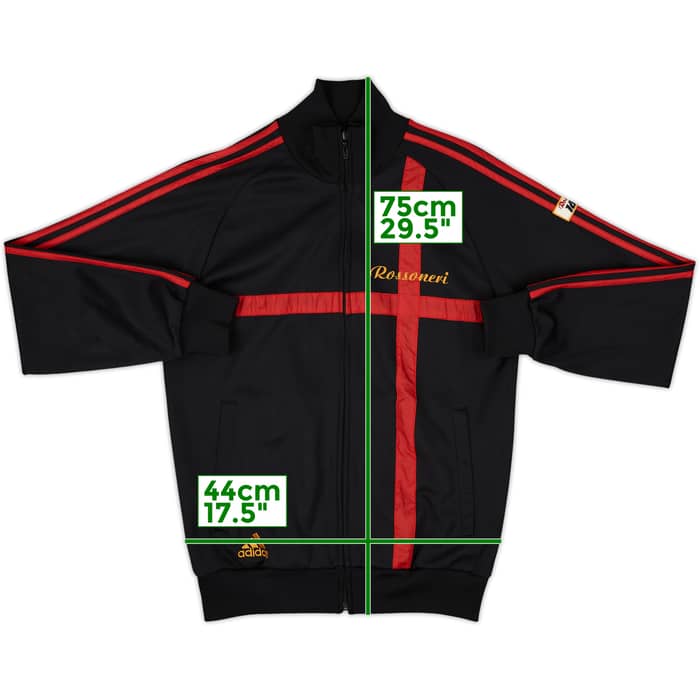 2006-07 AC Milan adidas Track Jacket - 8/10 - (M)