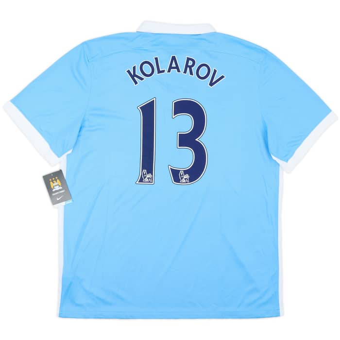 2015-16 Manchester City Home Shirt Kolarov #13 (XL)