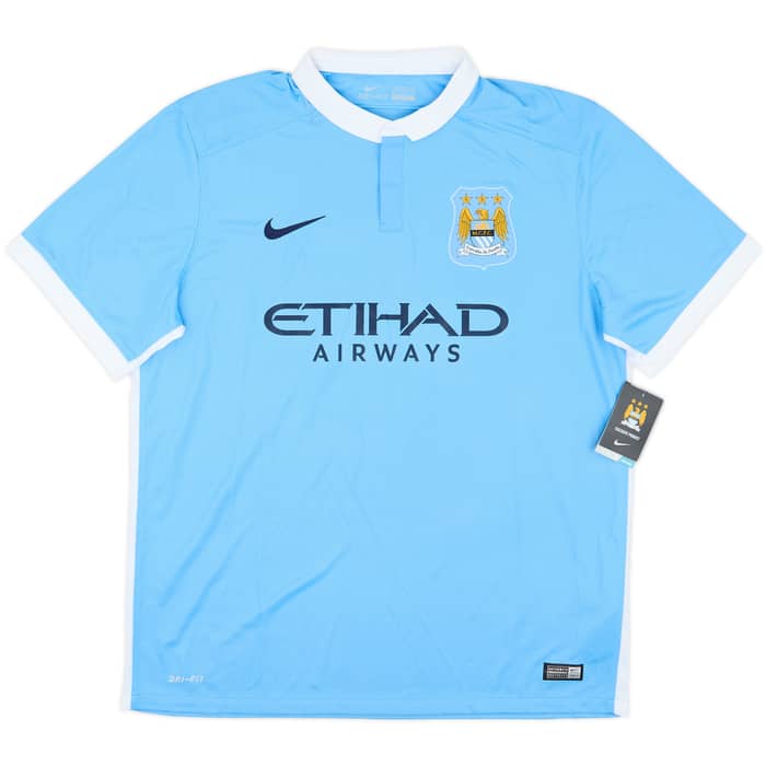 2015-16 Manchester City Home Shirt Kolarov #13 (XL)