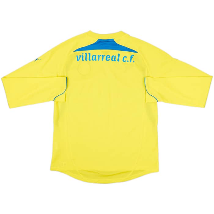 2010-11 Villarreal Puma Training L/S Shirt - 8/10 - (M)