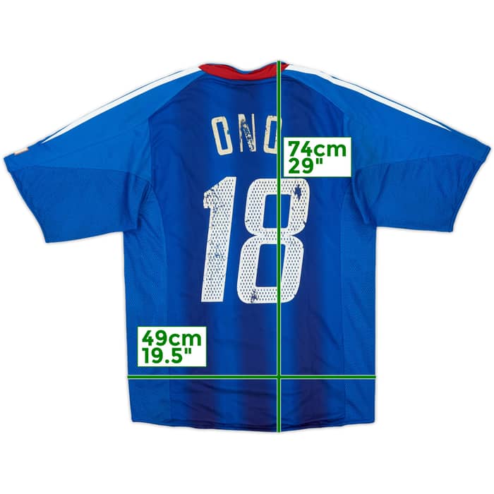 2004-06 Japan Player Issue Home Shirt Ono #18 - 4/10 - (L)