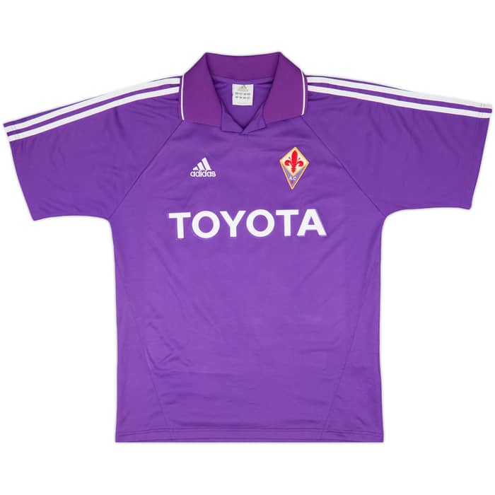 2004-05 Fiorentina Home Shirt Nakata #10 - 6/10 - (M/L)