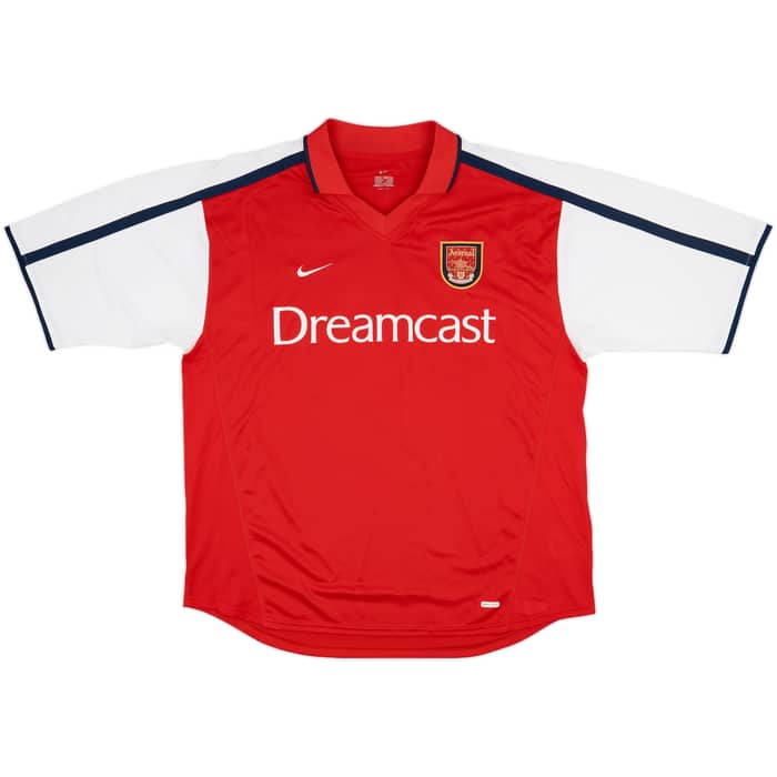 2000-02 Arsenal Home Shirt Henry #14 - 8/10 - (XL)