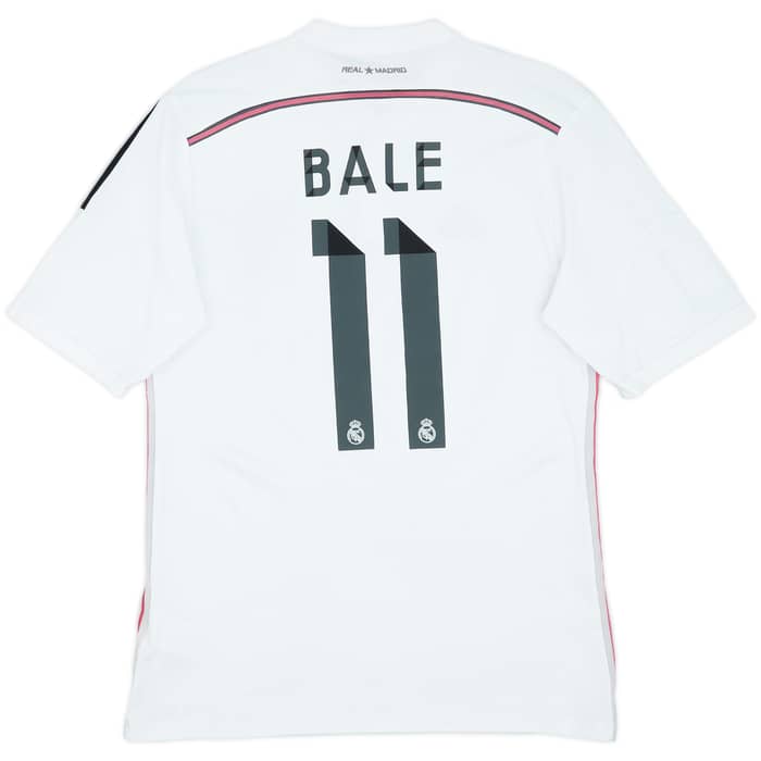 2014-15 Real Madrid Home Shirt Bale #11 - 6/10 - (M)