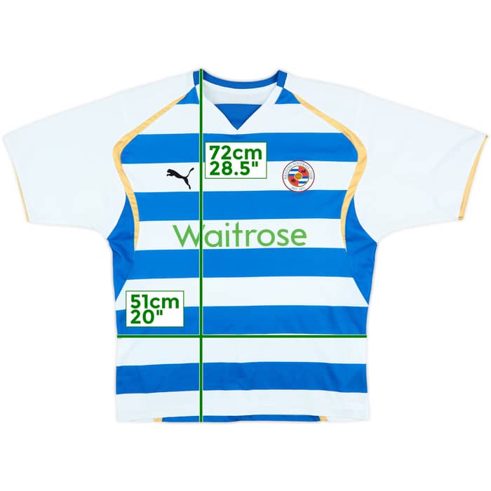 2008-09 Reading Home Shirt - 8/10 - (L)