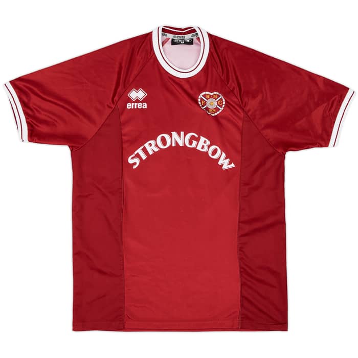 2000-01 Hearts Home Shirt Juanjo #20 - 5/10 - (M)