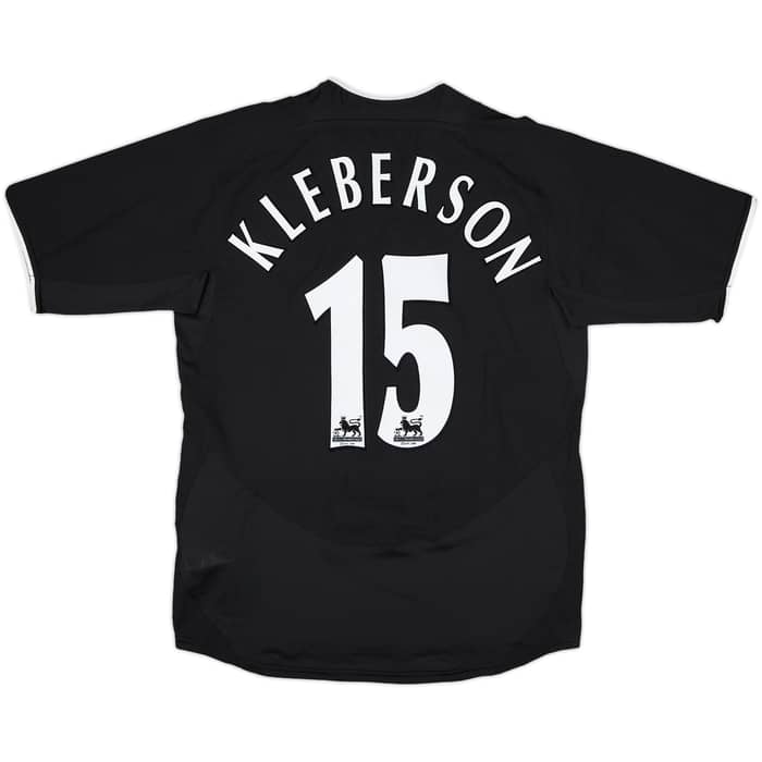 2003-05 Manchester United Away Shirt Kleberson #15 - 8/10 - (M)