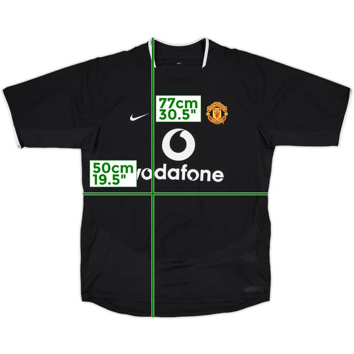 2003-05 Manchester United Away Shirt Kleberson #15 - 8/10 - (M)