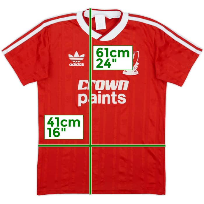 1987-88 Liverpool Home Shirt - 5/10 - (S)
