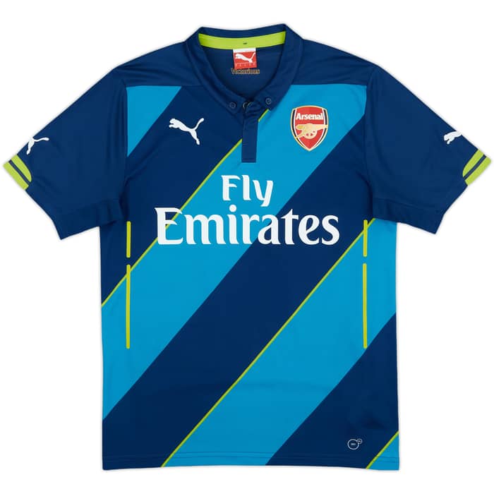 2014-15 Arsenal Third Shirt Arteta #8 - 8/10 - (S)