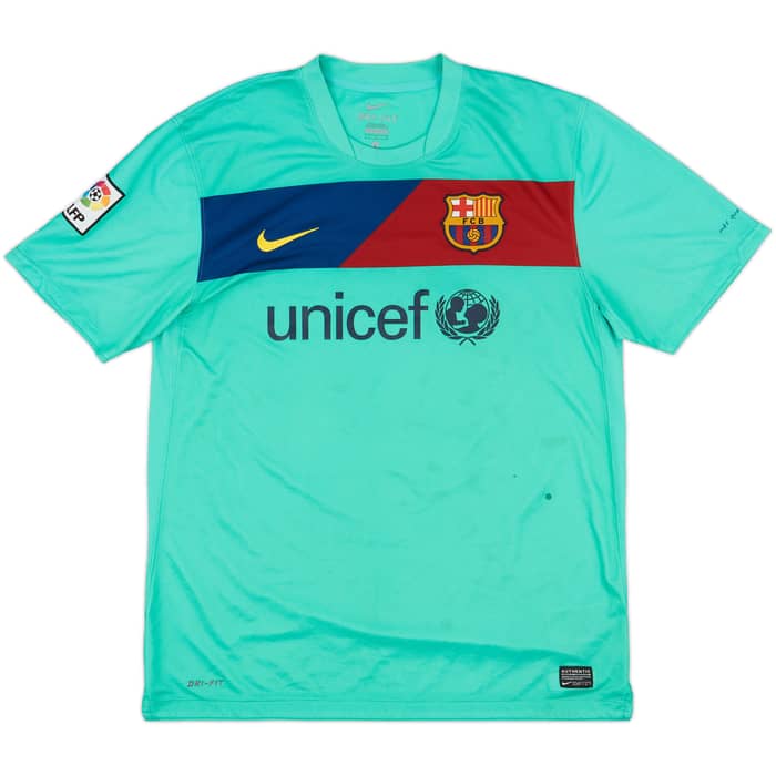 2010-11 Barcelona Away Shirt Messi #10 - 6/10 - (L)
