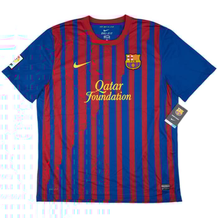 2011-12 Barcelona Home Shirt Messi #10 (XL)