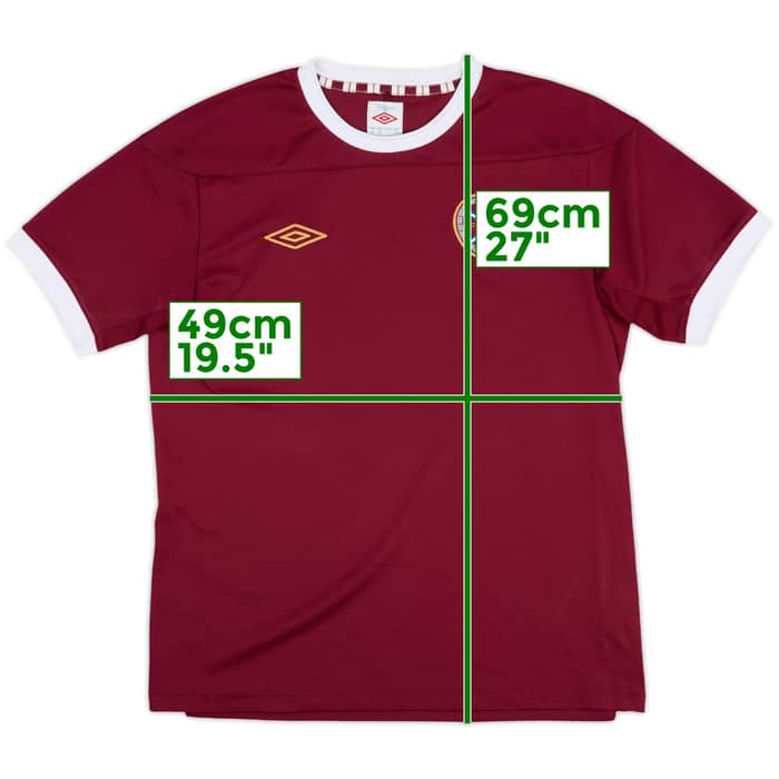 2011-12 Hearts Home Shirt - 10/10 - (M)