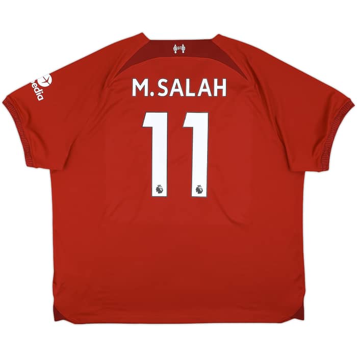2022-23 Liverpool Home Shirt M.Salah #11 - 9/10 - (XXL)