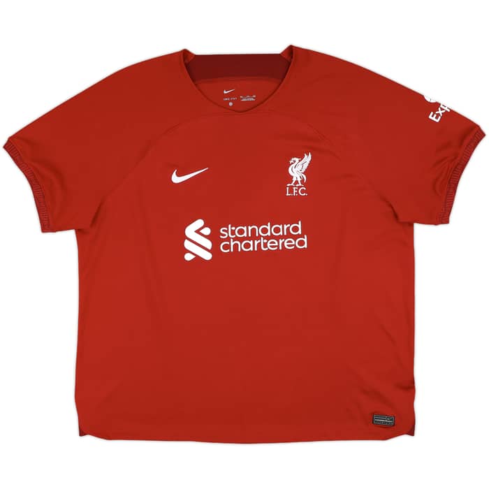 2022-23 Liverpool Home Shirt M.Salah #11 - 9/10 - (XXL)
