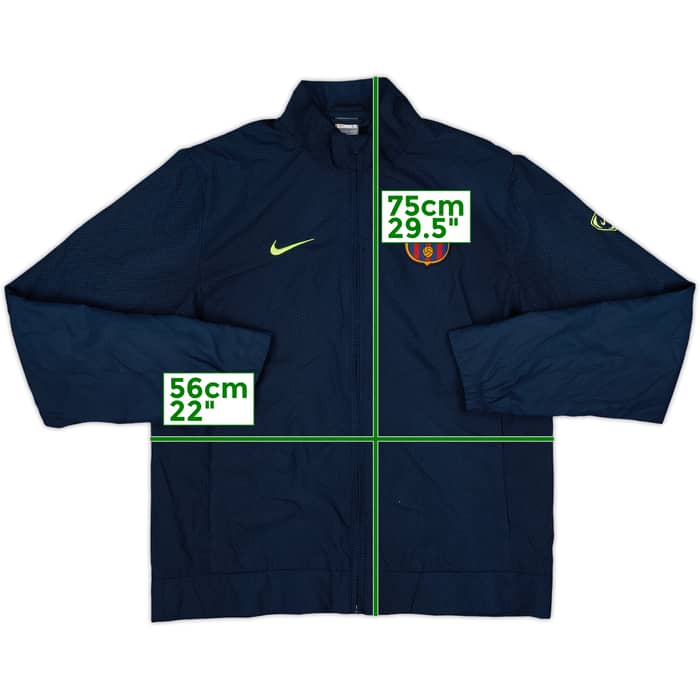 2009-10 Barcelona Nike Track Jacket - 9/10 - (L)