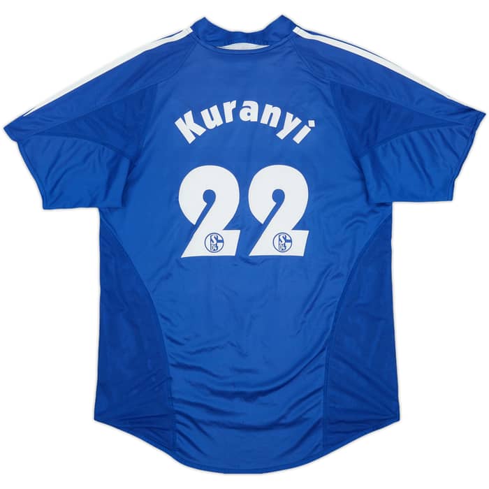 2004-05 Schalke Home Shirt Kuranyi #22 - 7/10 - (XL.Boys)