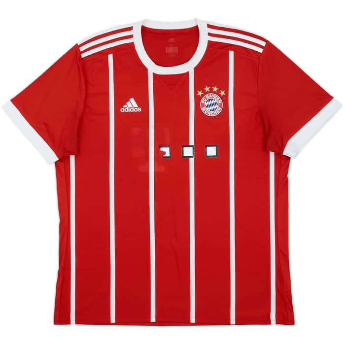 2017-18 Bayern Munich Home Shirt - 4/10 - (XL)