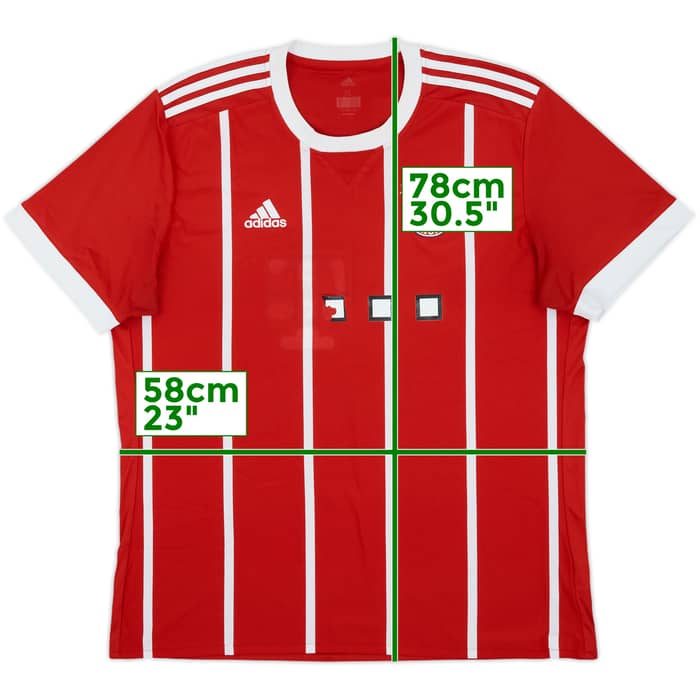 2017-18 Bayern Munich Home Shirt - 4/10 - (XL)