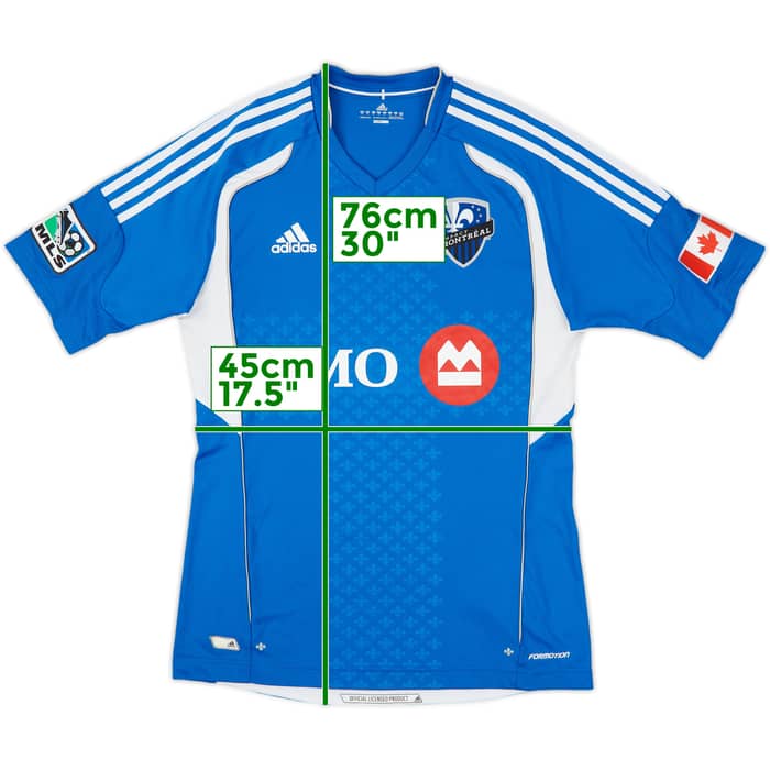 2012 Montreal Impact Authentic Home Shirt - 10/10 - (M)