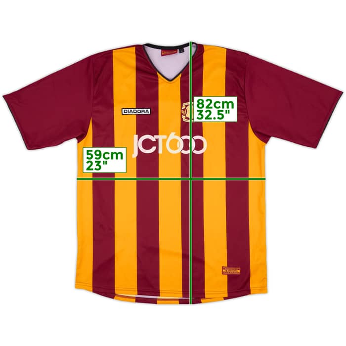 2003-04 Bradford City Centenary Home Shirt - 9/10 - (XL)