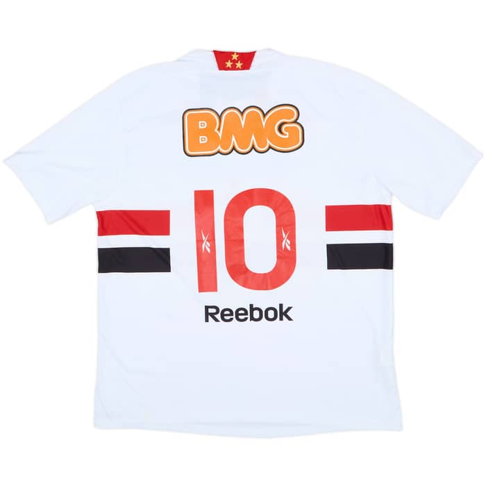 2010 Sao Paulo Home Shirt #10 - 7/10 - (L)
