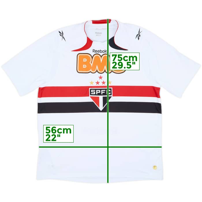2010 Sao Paulo Home Shirt #10 - 7/10 - (L)