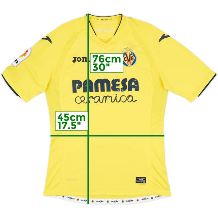 2016-17 Villarreal Home Shirt - 5/10 - (M)