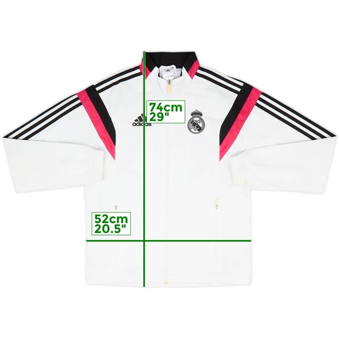 2014-15 Real Madrid adidas Track Jacket - 7/10 - (S)