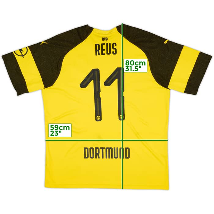 2018-19 Borussia Dortmund Home Shirt Reus #11 - 7/10 - (XXL)