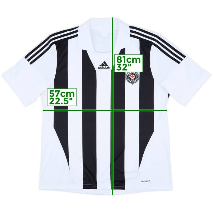 2013-14 Partizan Belgrade Home Shirt - 7/10 - (XL)