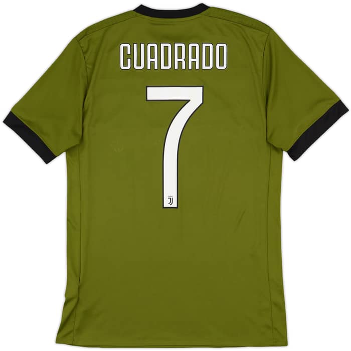 2017-18 Juventus Third Shirt Cuadrado #7 - 6/10 - (S)