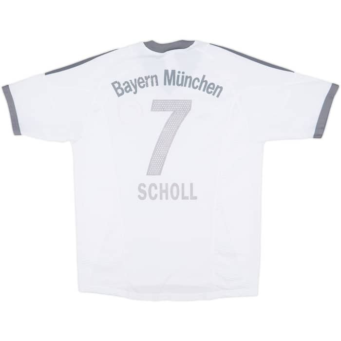 2002-03 Bayern Munich Away Shirt Scholl #7 - 5/10 - (M)