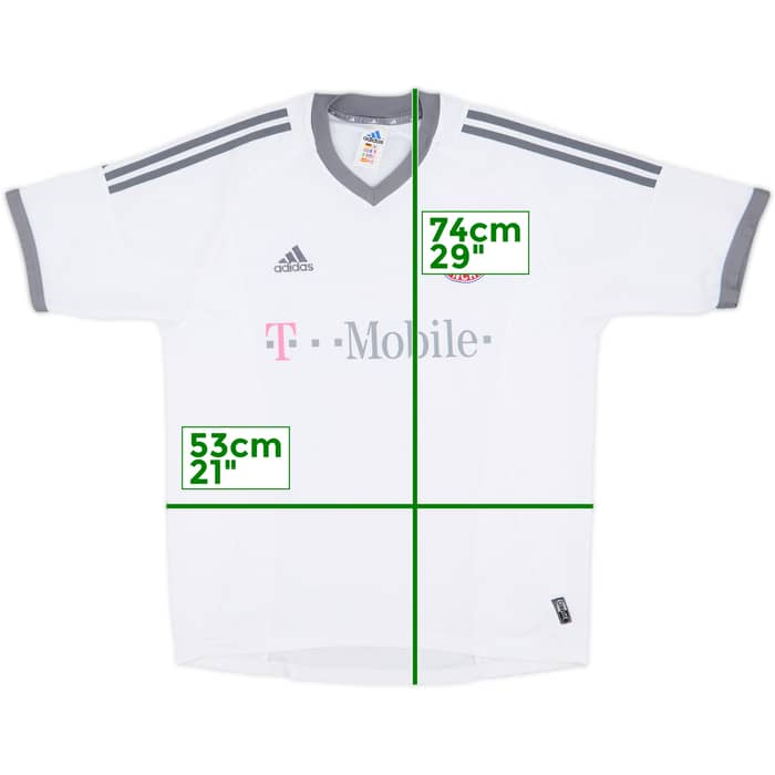 2002-03 Bayern Munich Away Shirt Scholl #7 - 5/10 - (M)