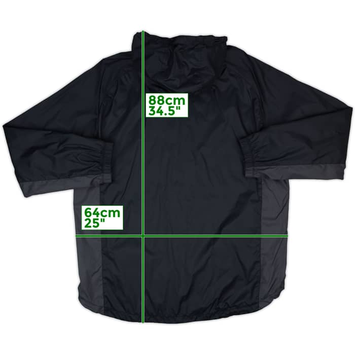 2015-16 Melbourne City Nike Hooded Rain Jacket - 8/10 - (XL)