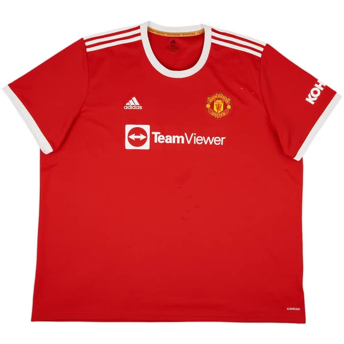 2021-22 Manchester United Home Shirt - 6/10 - (4XL)