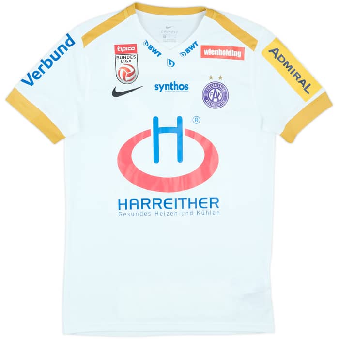 2018-19 Austria Vienna Match Issue Away Shirt Turgeman #26