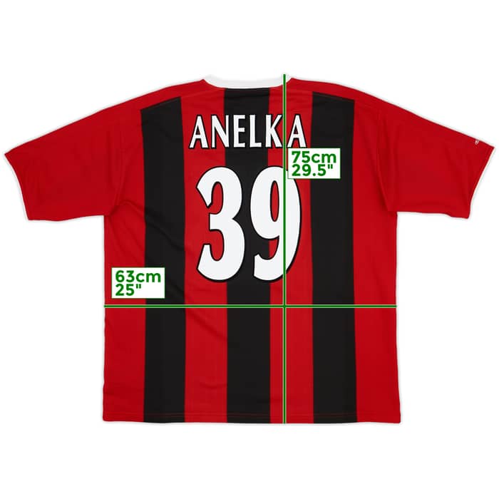 2003-04 Manchester City Away Shirt Anelka #39 - 8/10 - (XXL)