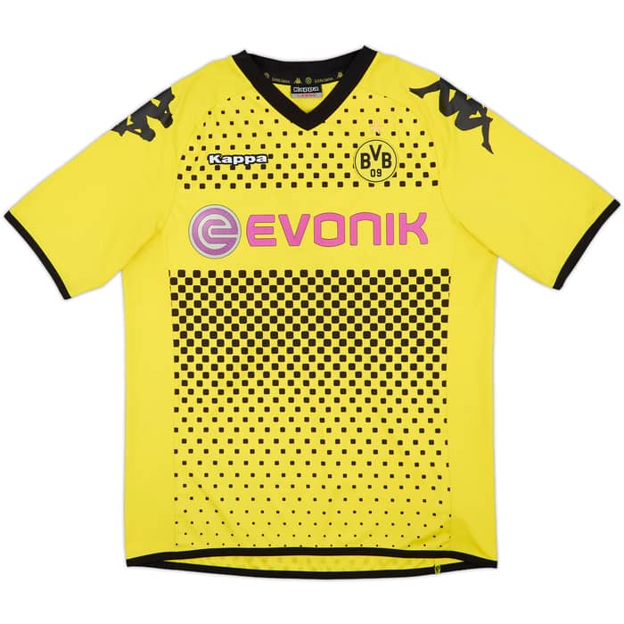 2011-12 Borussia Dortmund Home Shirt Subotic #4 - 5/10 - (L)