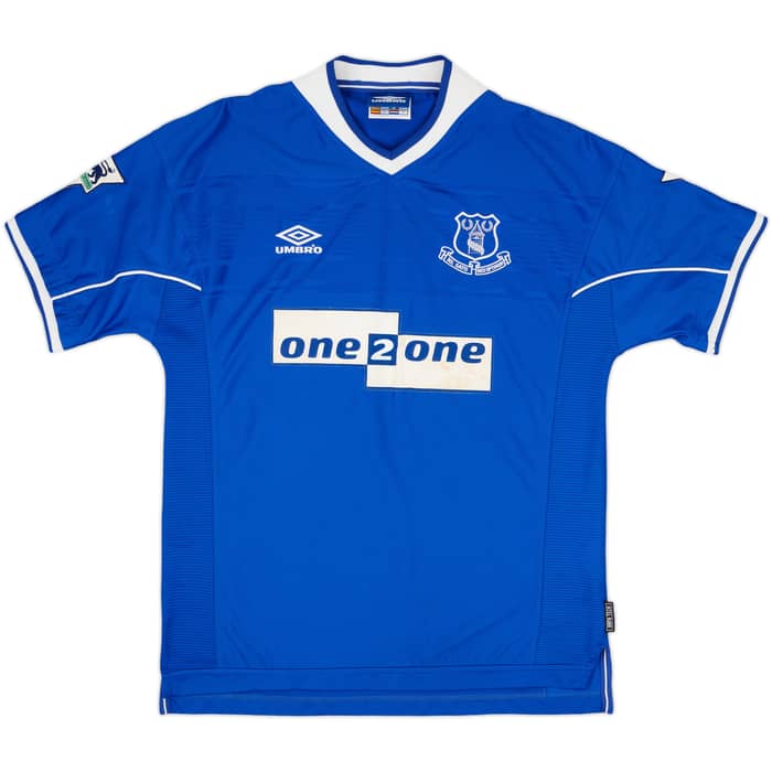 1999-00 Everton Home Shirt Moore #23 - 6/10 - (L)
