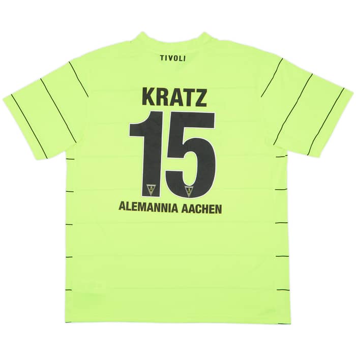 2010-11 Alemannia Aachen Third Shirt Kratz #15 - 8/10 - (XL)