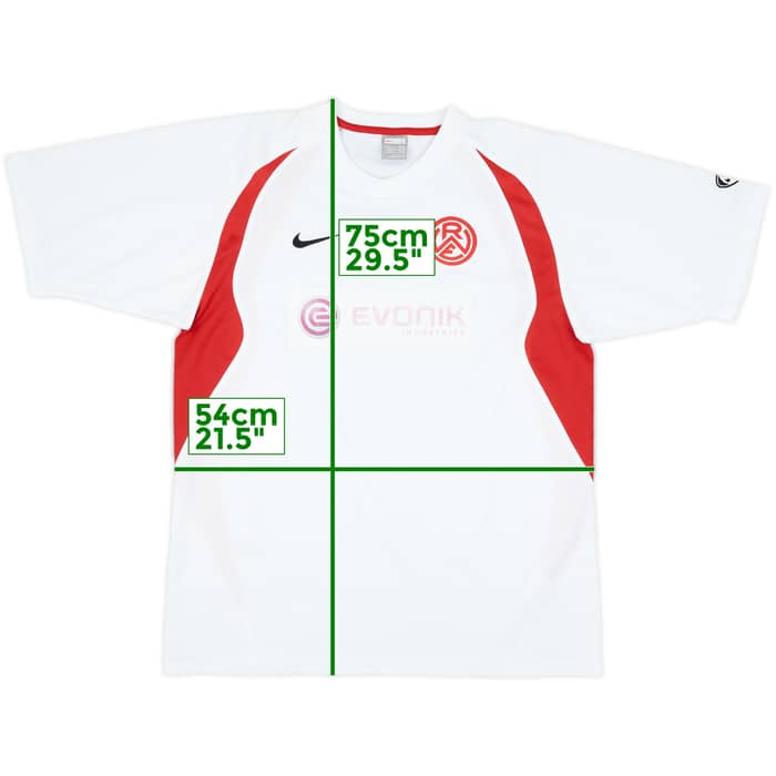 2007-08 Rot-Weiss Essen Home Shirt - 7/10 - (L)