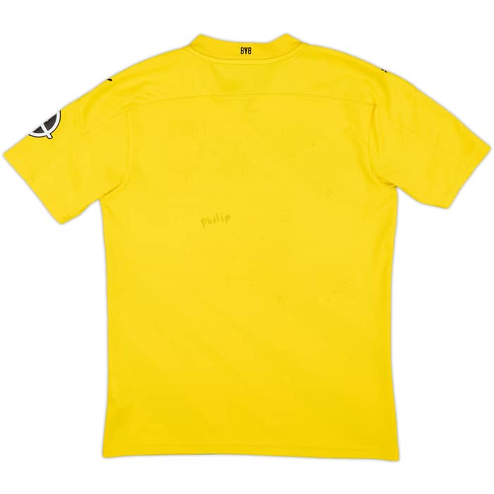 2020-21 Borussia Dortmund Home Shirt - 4/10 - (S)