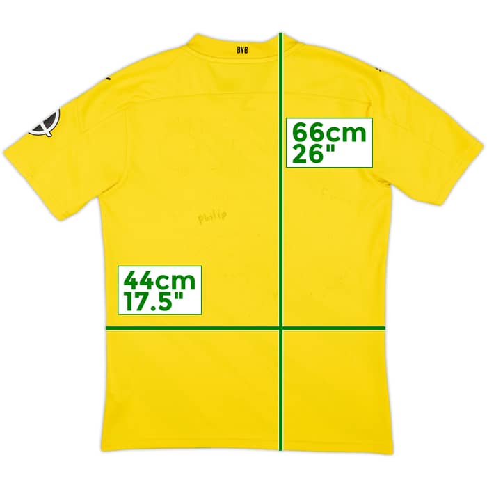 2020-21 Borussia Dortmund Home Shirt - 4/10 - (S)