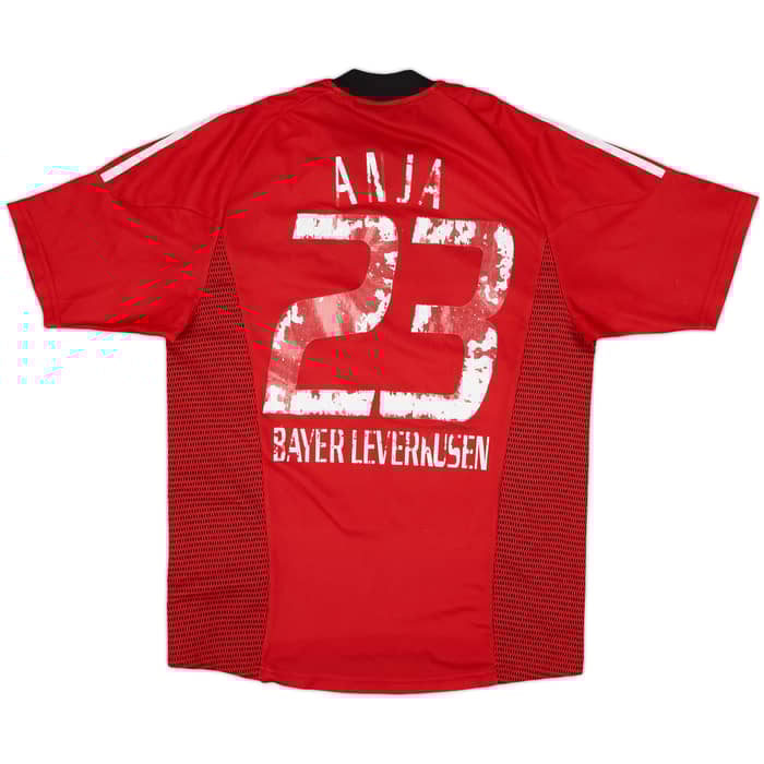 2002-04 Bayer Leverkusen Home Shirt Anja #23 - 4/10 - (S)