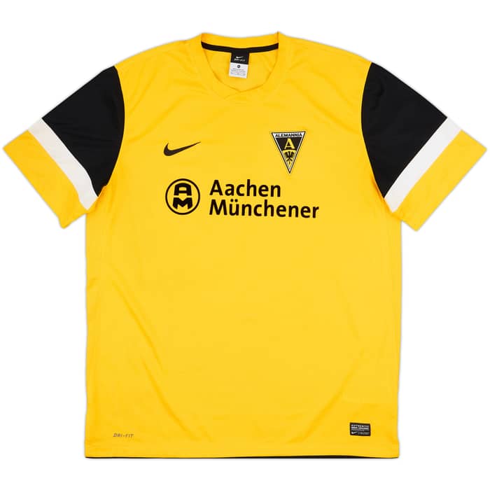 2011-12 Alemannia Aachen Home Shirt Kratz #15 - 5/10 - (XL)