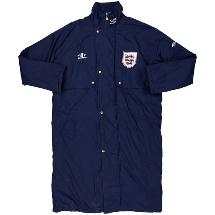 1994-96 England Umbro Padded Bench Coat - 8/10 - (L)