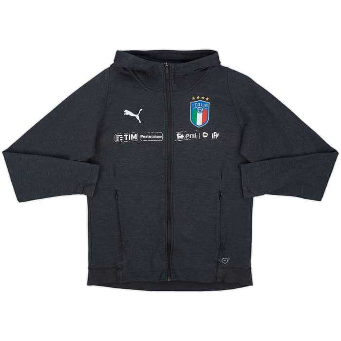 2019-20 Italy Puma Hooded Track Jacket - 6/10 - (M)